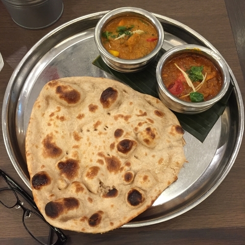 「2種カリープレート」@SOLAH SPICES TOKYO 川崎アゼリア店の写真