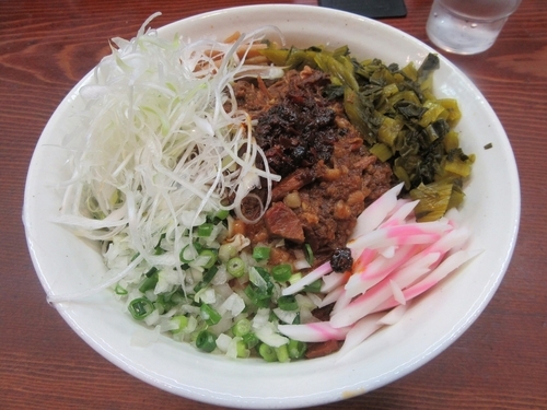 「限定　臺灣乾麺　大盛（８５０円）」@良温(Ra-on)の写真