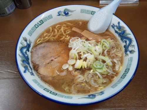 「醤油ラーメン 750円」@ドラムカンスープ 天鳳の写真