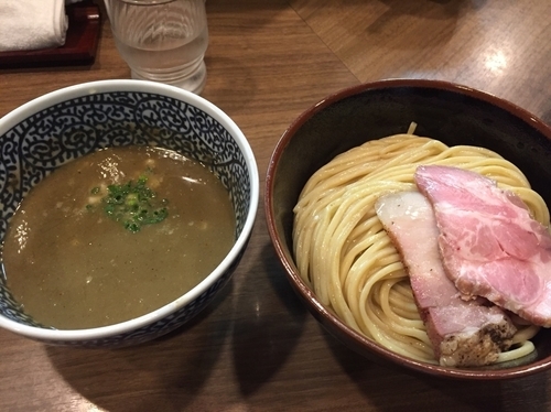「極濃煮干しつけ麺 中盛り」@煮干しつけ麺 宮元の写真