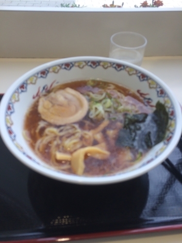 「醤油らーめん 580円」@谷田部東PA上りスナックコーナーの写真