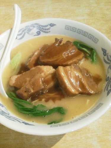 「角煮ラーメン800円」@中華料理 我流の写真