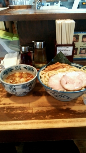 「つけ麺大盛＋チャーシュー1枚」@兎に角 松戸店の写真