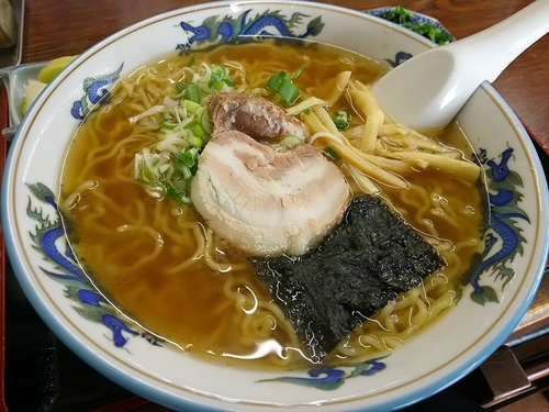 「ラーメン (大盛り)」@白雪の写真