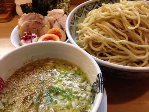 「粟国の塩つけ麺」@中華そば 多賀野の写真