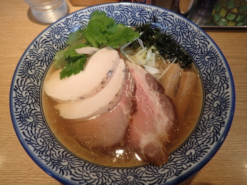 「浅利鮮魚らーめん」@麺屋 一燈の写真