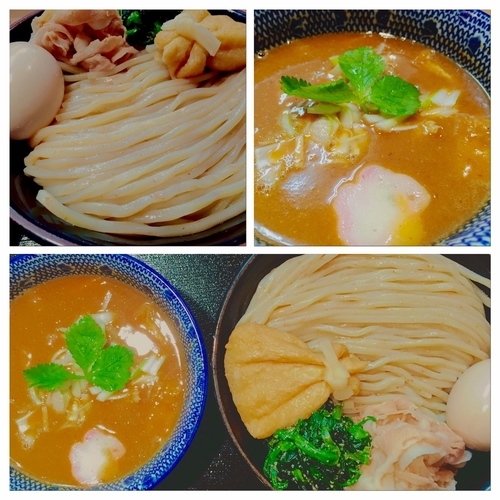 「☆つけ麺  小結に味玉☆」@らー麺土俵 鶴嶺峰の写真