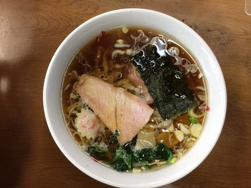 「手打ちラーメン」@きせん食堂の写真
