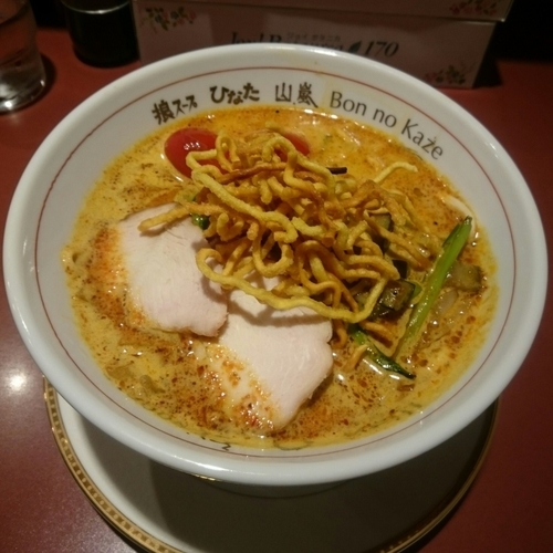 「手打ちトムヤムカレー麺 @900円 中央・南アクション限定」@狼スープの写真