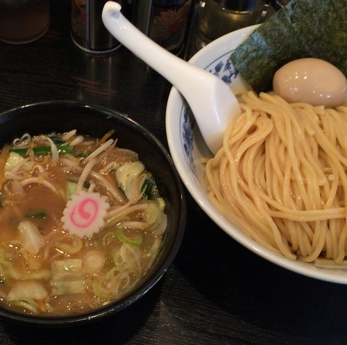 「野菜つけ麺」@大勝軒まるいち 大宮店の写真