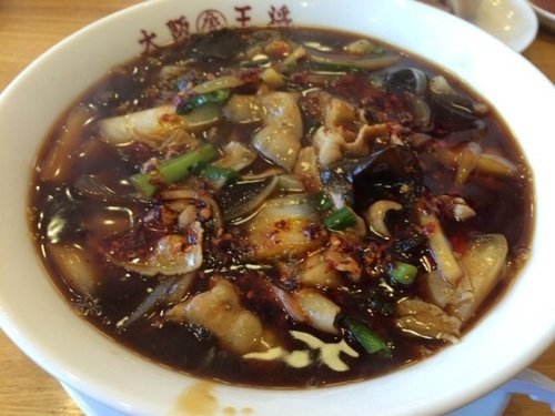 「黒酸辣湯麺 ￥７９０」@大阪王将 穴川インター店の写真