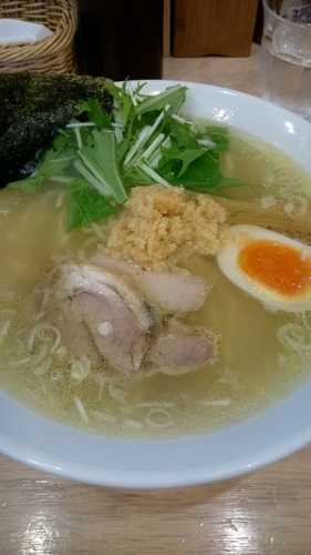 「えび塩らーめん」@めん処 羽鳥の写真