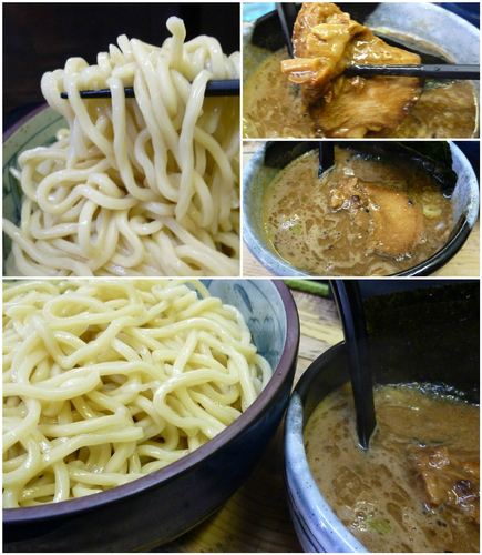 「つけめん中盛¥850」@めん屋 元助 平塚店の写真