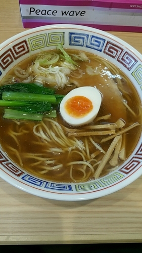 「中華そば」@ほっこり中華そば もつけの写真