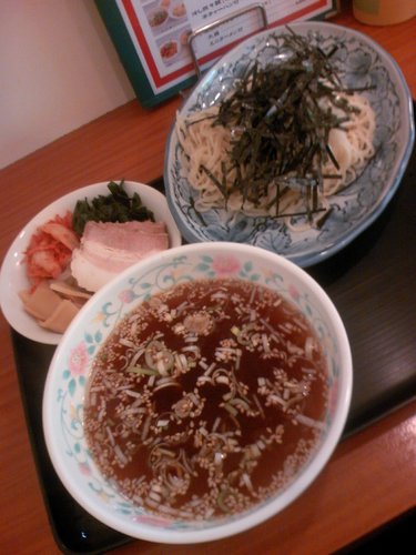 「つけ麺（醤油）８００円」@精陽軒の写真
