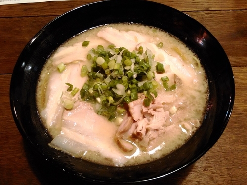 「期間限定 バラネギ豚骨ラーメン」@琉球チルダイの写真