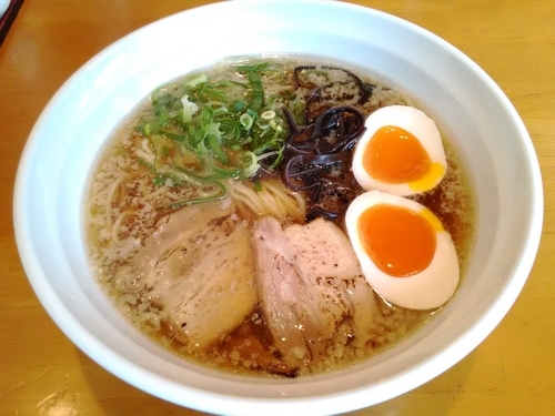 「夜の部限定 みぞれ醤油らーめん」@らあめん 波蔵の写真