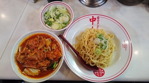 「冷やし味噌やさい（￥980）+ネギ（￥60）」@蒙古タンメン 中本 町田店の写真