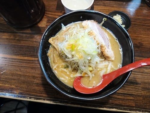 「味噌ラーメン　ヤサイマシ ニンニクマシ」@麺処 花田 池袋店の写真