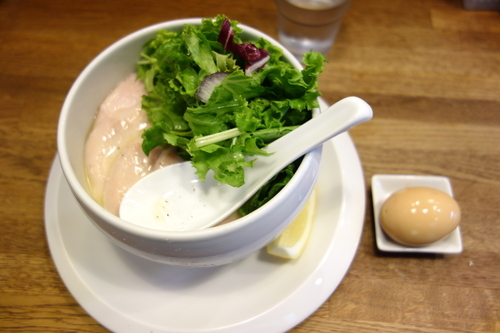 「鶏白湯塩らーめん」@麺屋時茂の写真