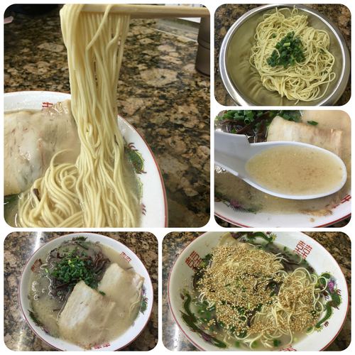 「らーめん¥500+きくらげ¥100+替玉¥100」@ラーメン力の写真