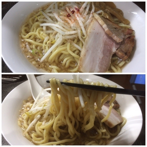 「【夜限定】秋津CHACCHAらーめん 830円+ 金麦」@麺丼Dining 夢者の写真