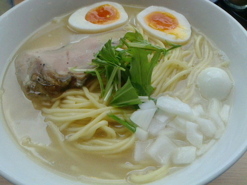「味たま鶏白湯ラーメン」@はぐれ雲の写真