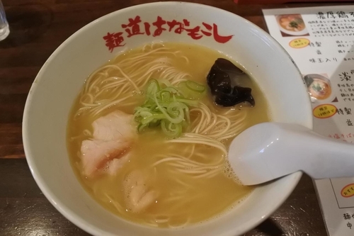 「濃厚鶏そば（並）」@麺道はなもこしの写真