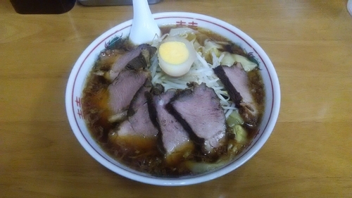 「チャーシューワンタンメン」@中華料理 喜楽の写真