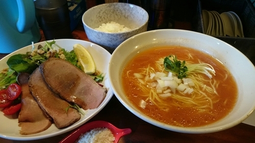 「ベジビーフヌードル  ８５０円」@中華そばつけそば 千思萬考の写真