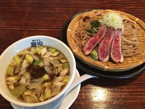 「鴨つけ（特盛）」@蒼空 飯田店の写真