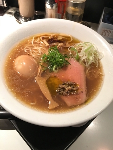 「味玉そば (醤油) 900円」@SOBAHOUSE金色不如帰の写真