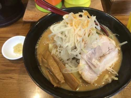 「味噌ラーメン(ヤサイ、ニンニク)」@麺処 花田 上野店の写真