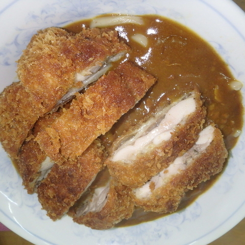 「カレーぶっかけＣ(1,500円)」@MENYA 食い味の道有楽の写真