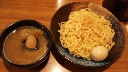 「味付玉子つけめん(大盛)(あつもり)」@麺や 桜木の写真