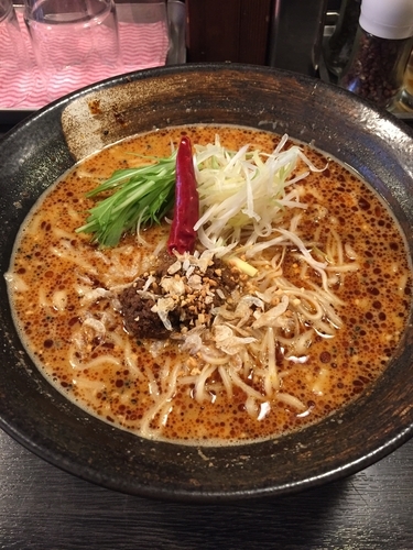「紅担担麺」@香気 四川麺条 祖師ヶ谷大蔵店の写真