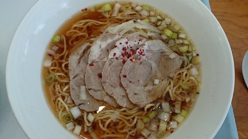 「叉焼麺+半炒飯セット」@香港飲茶楼ル・パルク ビッグサイト店の写真