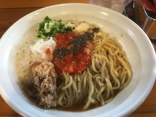 「【限定】えび混ぜ」@はりけんラーメン 南店の写真