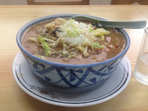 「みそラーメン（大盛り）680円＋100円」@中華料理 涌貴苑の写真