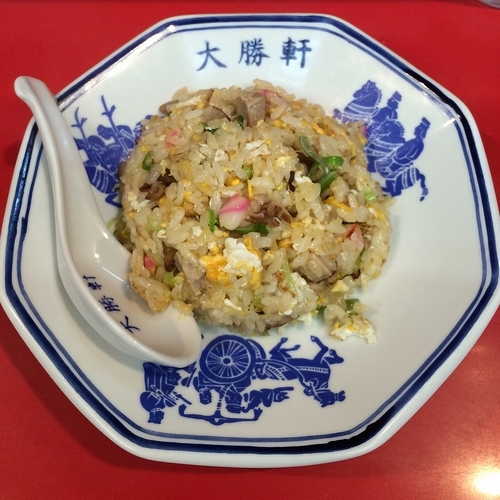 「半チャーハン　￥４５０」@大勝軒 祖師ヶ谷大蔵店の写真