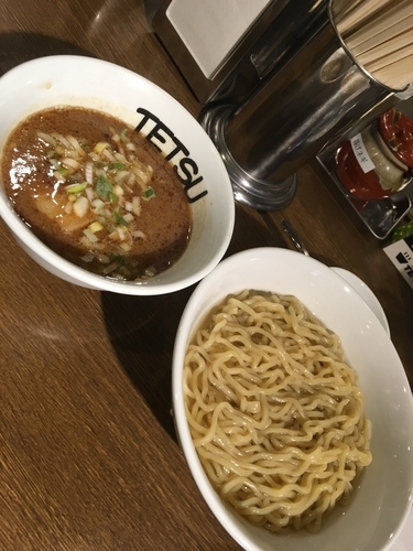 「つけめん あつもり 840円」@TETSU 品川店の写真