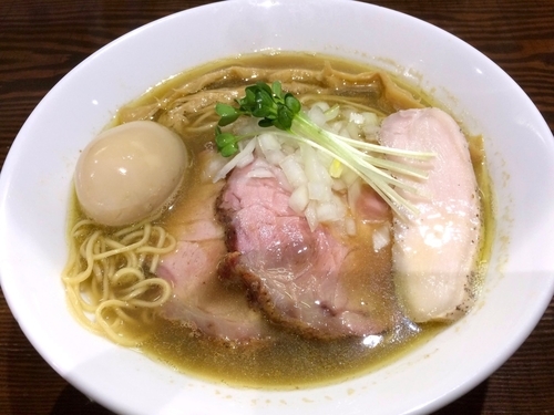 「【限定】濃密煮干しそば（850円）豚チャーシュー（100円）」@二代目 むじゃきの写真