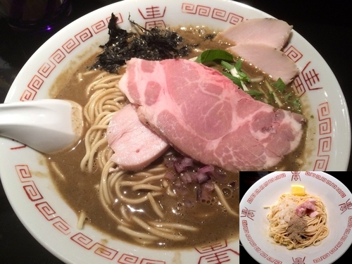 「濃厚中華そば（780円）＋替玉（150円）」@麺屋しゅうの写真