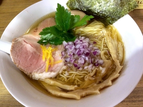 「【限定】純サンマ節ら〜めん塩（750円）」@へべれ家の写真