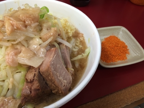 「少なめラーメン　￥700」@ラーメン二郎 相模大野店の写真