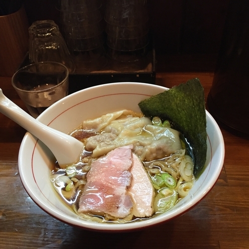 「ちゅるりんわんたんめん 950円」@らーめん かねかつの写真