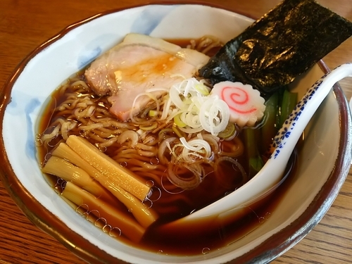「醤油拉麺　（大盛り）」@拉麺酒房 熊人の写真