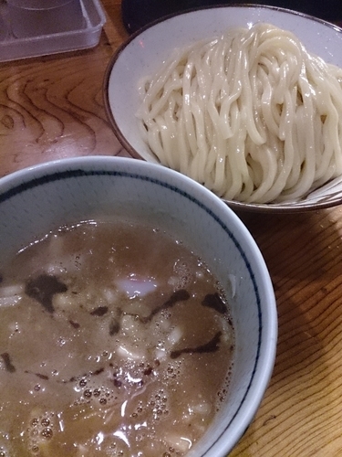 「濃厚つけ麺(中)」@銀座 朧月 目黒処の写真