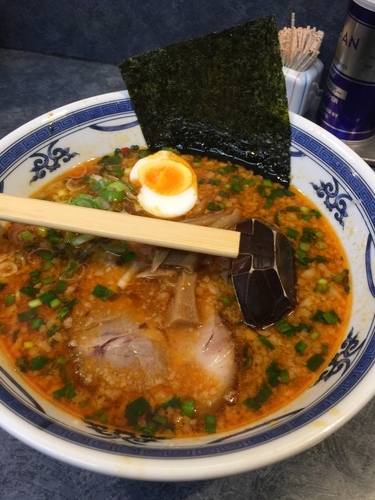 「辛口ラーメン 780円」@らーめん 八快の写真