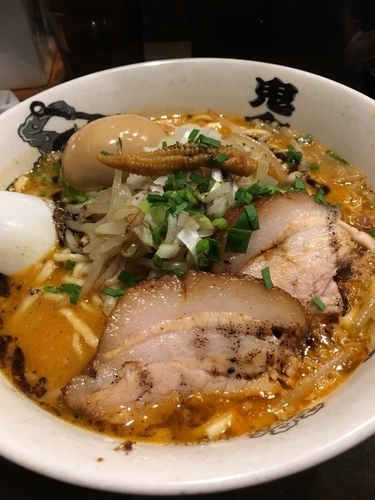 「特製カラシビ味噌ラーメン 1,050円」@カラシビ味噌らー麺 鬼金棒の写真